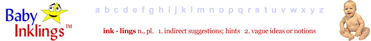 Baby Inklings Alphabet Discovery DVD Video